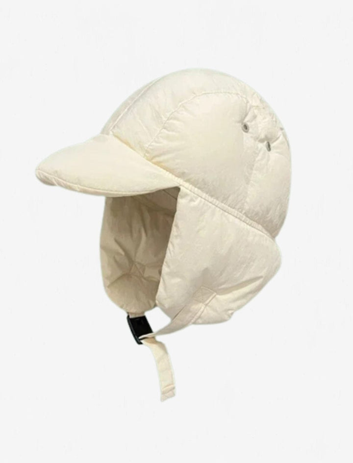 Bonnet Casquette Bombardier / Beige / 56-58cm / Femme