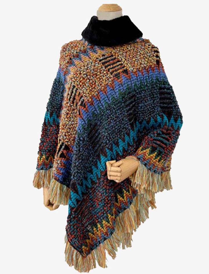  Cape Poncho femme