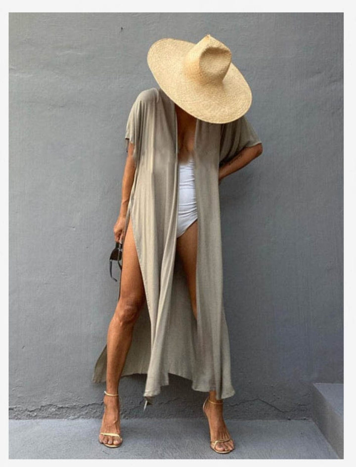 Kimono de plage I  Playa / Beige / TU / Femme