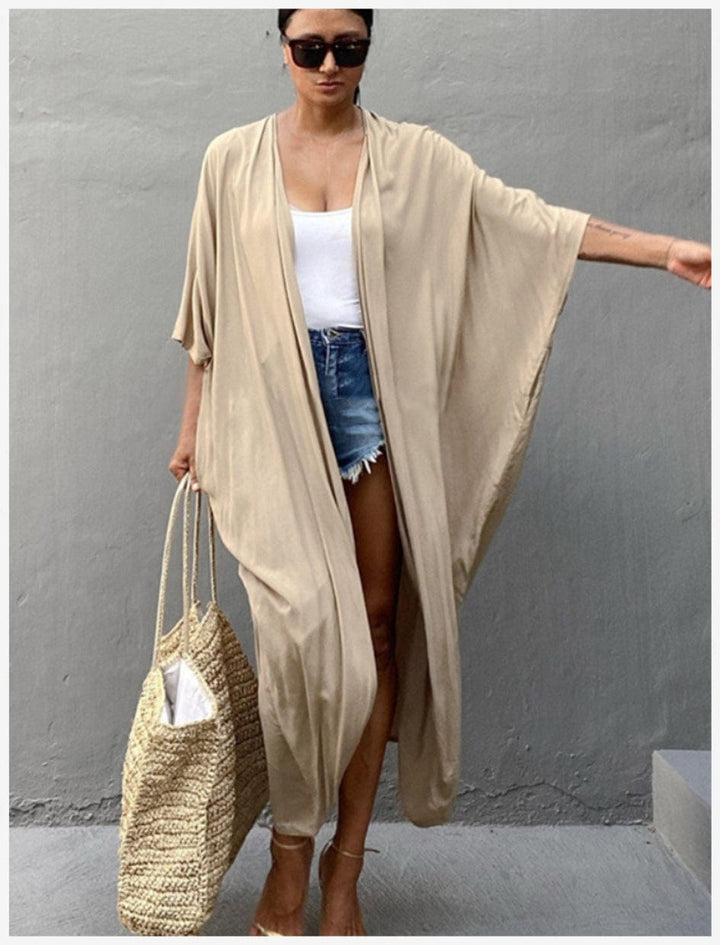 Kimono Femme Long I Sunset / Beige / TU