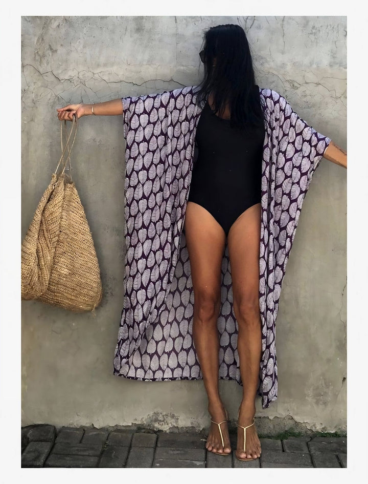 Kimono plage I Summer / Violet / TU / Femme