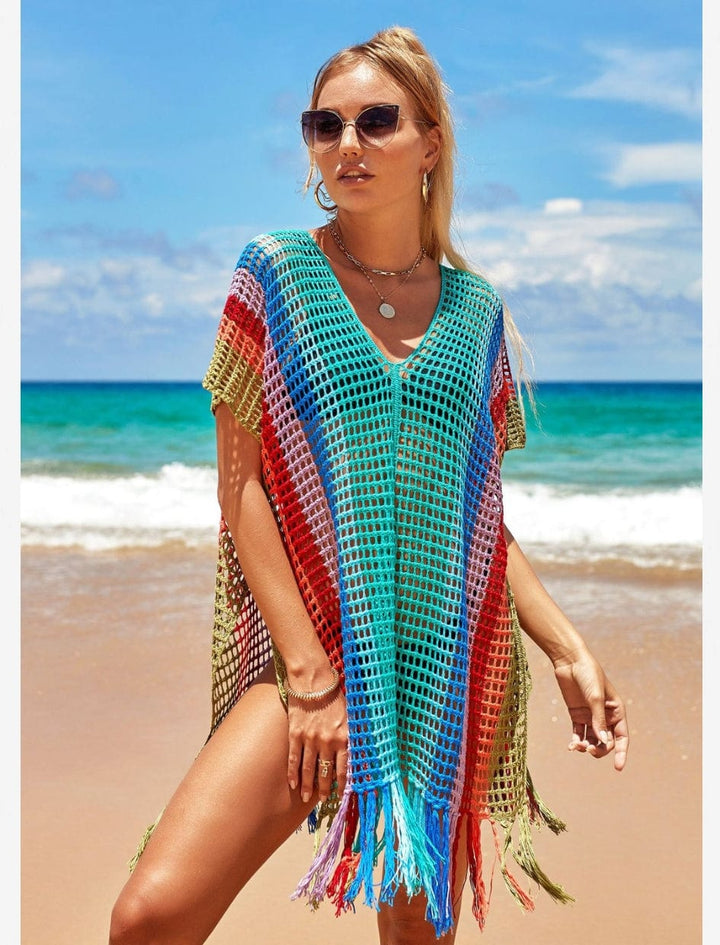 Robe de Plage Femme I Rainbow Bleu ciel / TU